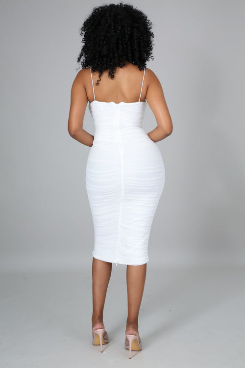 TIFFANY DRESS | WHITE-DRESS-Fashion Bombshellz | Online Boutique